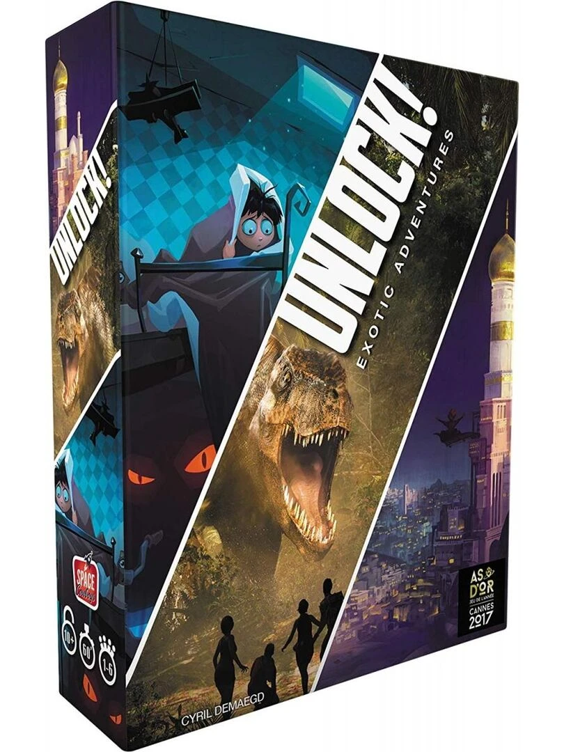 Unlock Exotic Adventures Asmodee N/A