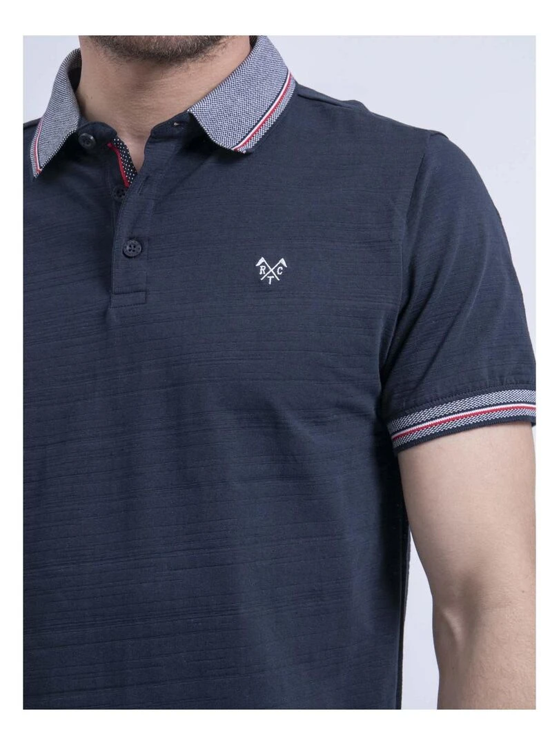 Polo manches courtes PIMALIK   Bleu marine