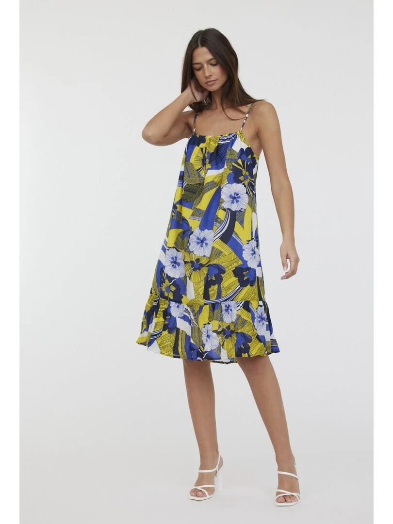 Lee Cooper   Robe sans manches coton  LOUNA   Jaune