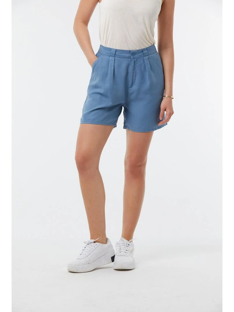Lee Cooper   Short lyocell  NALIA   Gris Bleu