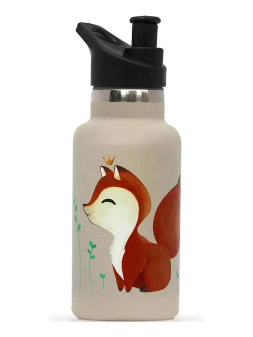Gourde isotherme Renard embout sport (350 ml) Orange