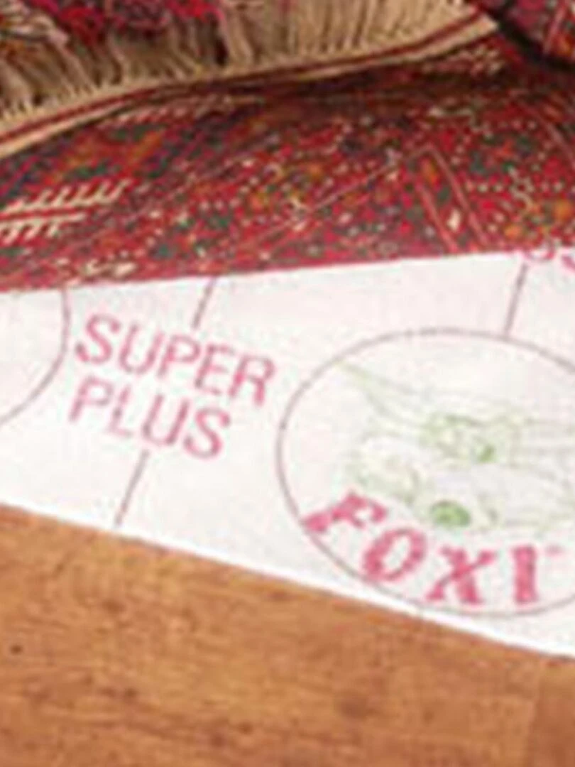 Tapis kilim ANTIDERAPANT FOXI Blanc