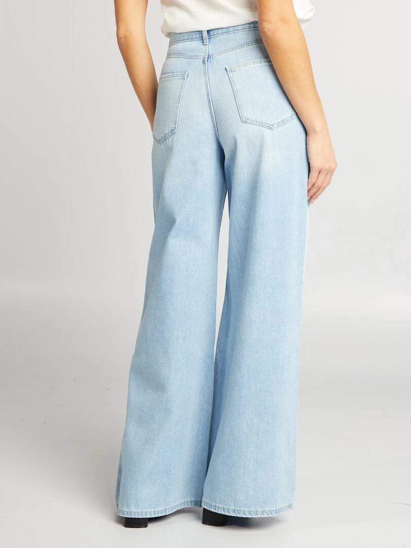 Jean large délavé   Bleached