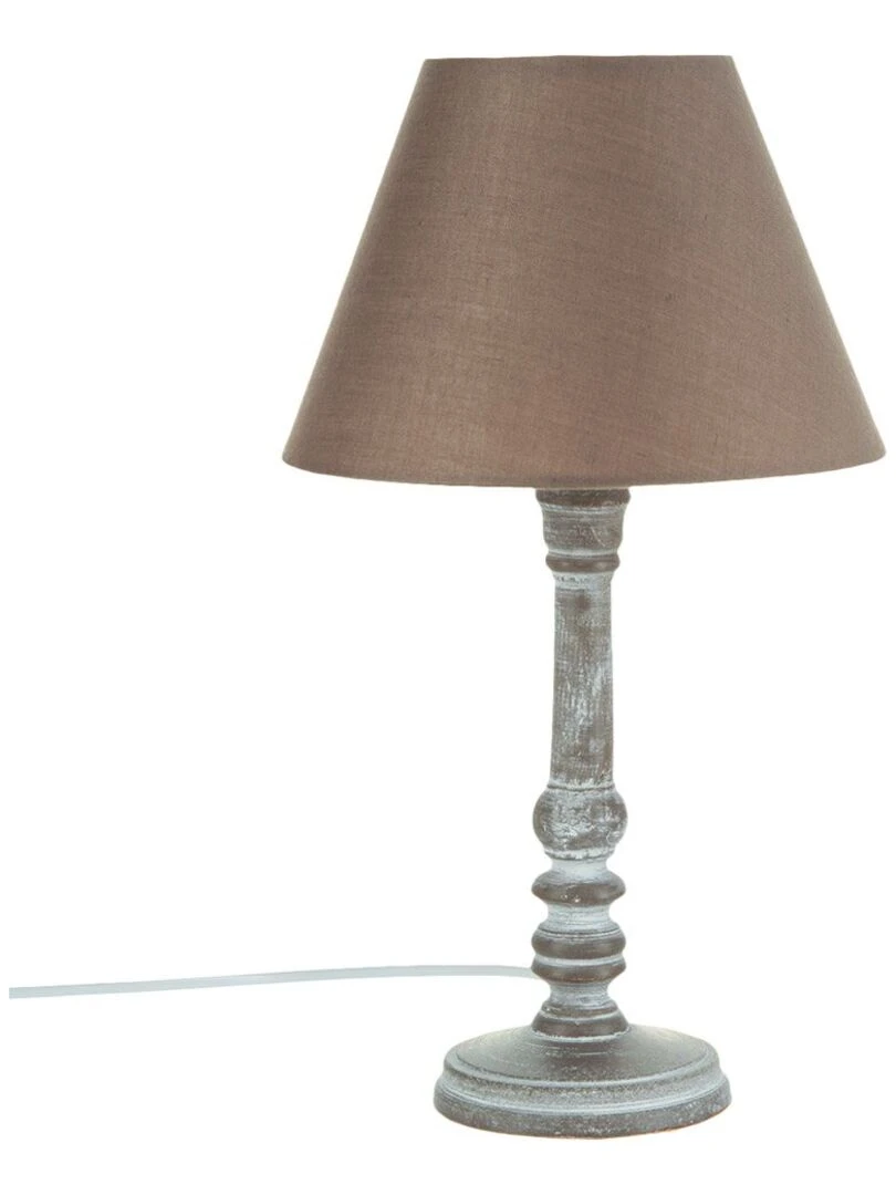 Lampe à poser Leo taupe   Beige