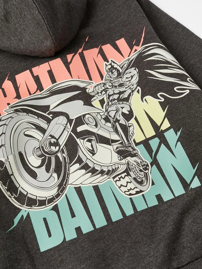 Manteau avec Capuche Masque pour Garçon 'Batman'   WARNER BATMAN   Gris foncé