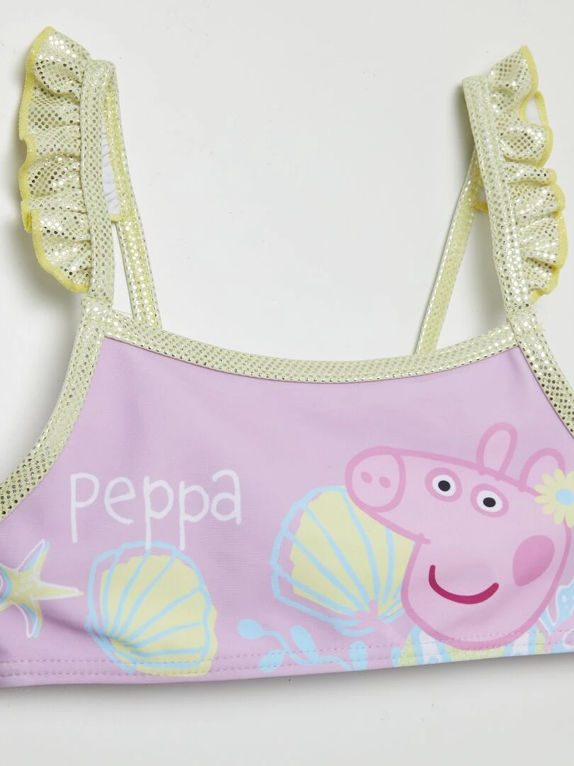 Maillot de bain 'Peppa Pig' 2 pièces Violet
