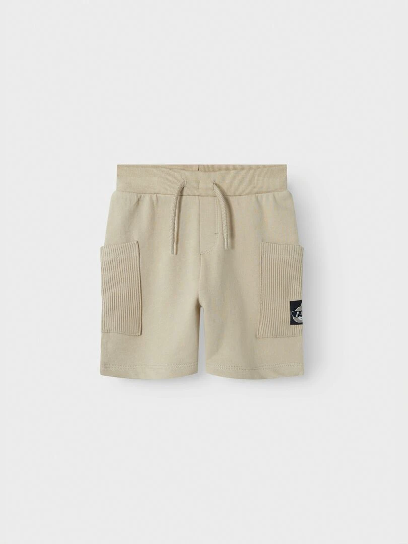 Short en molleton BEIGE