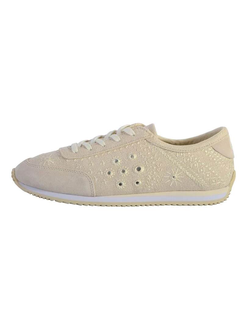 Basket Cuir Desigual Royal Beige