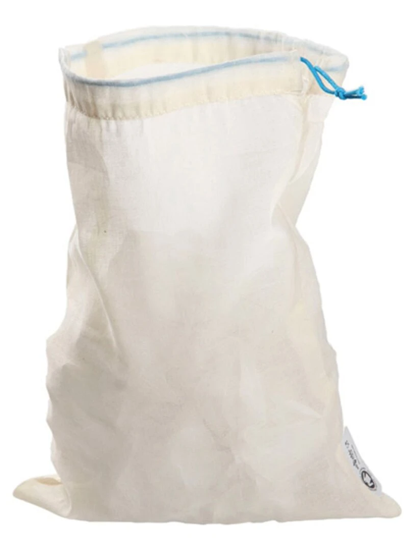 Lot de 5 sacs à vrac réutilisables L Blanc