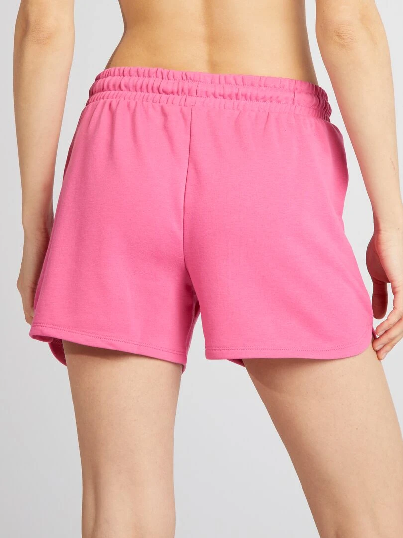 Short de sport   rose