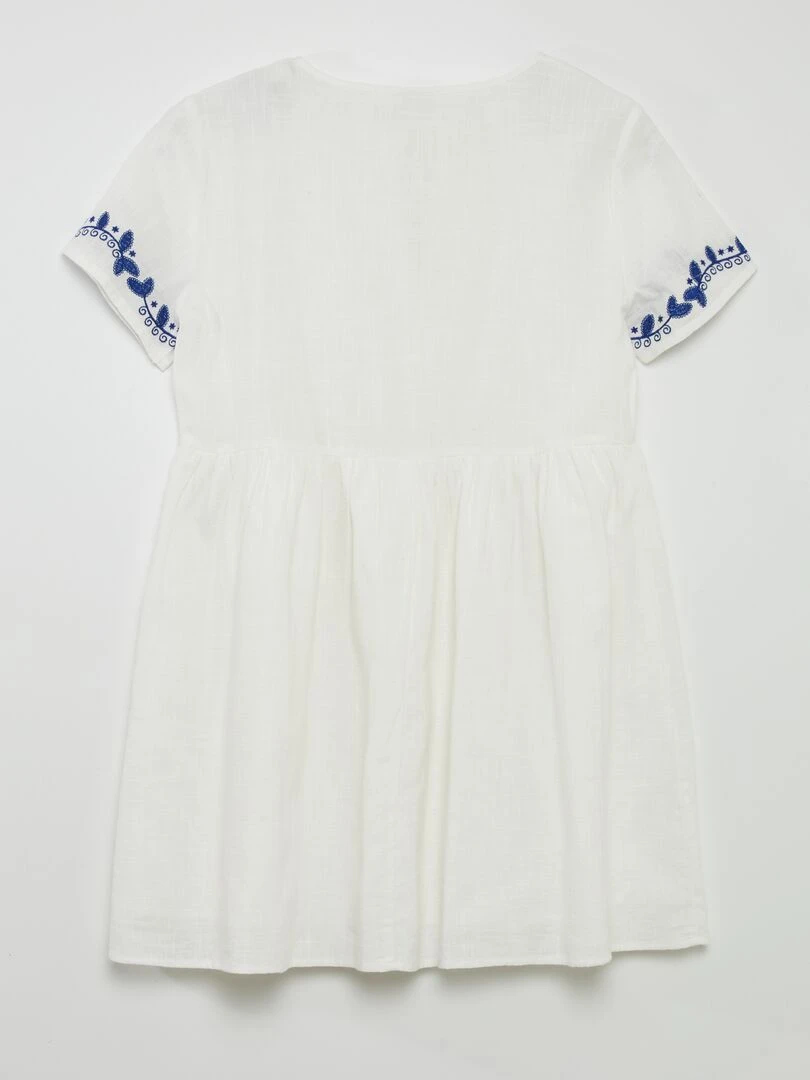 Robe en coton 'JDY' Blanc