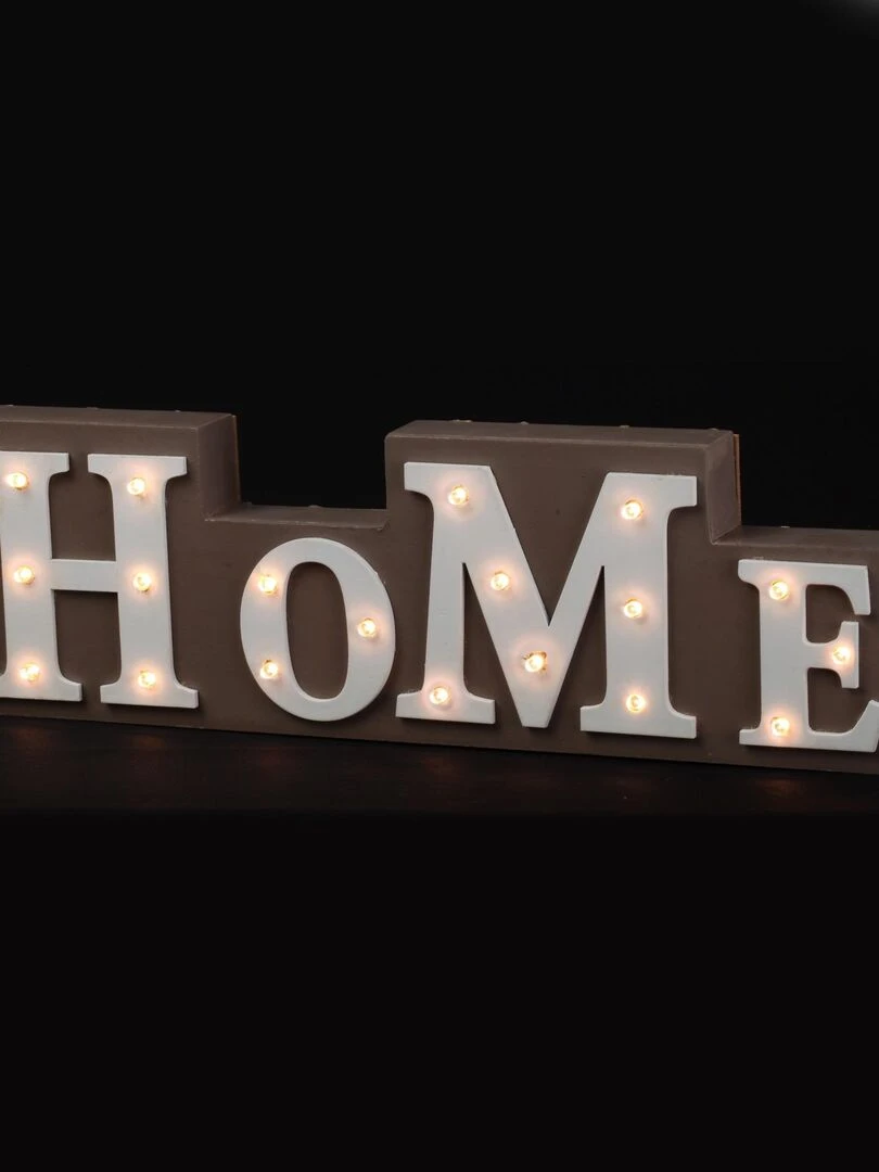 Mot a led à poser Home 19led Blanc