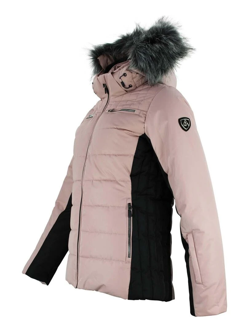 Doudoune de ski femme ASALPI   PEAK MOUNTAIN   Rose