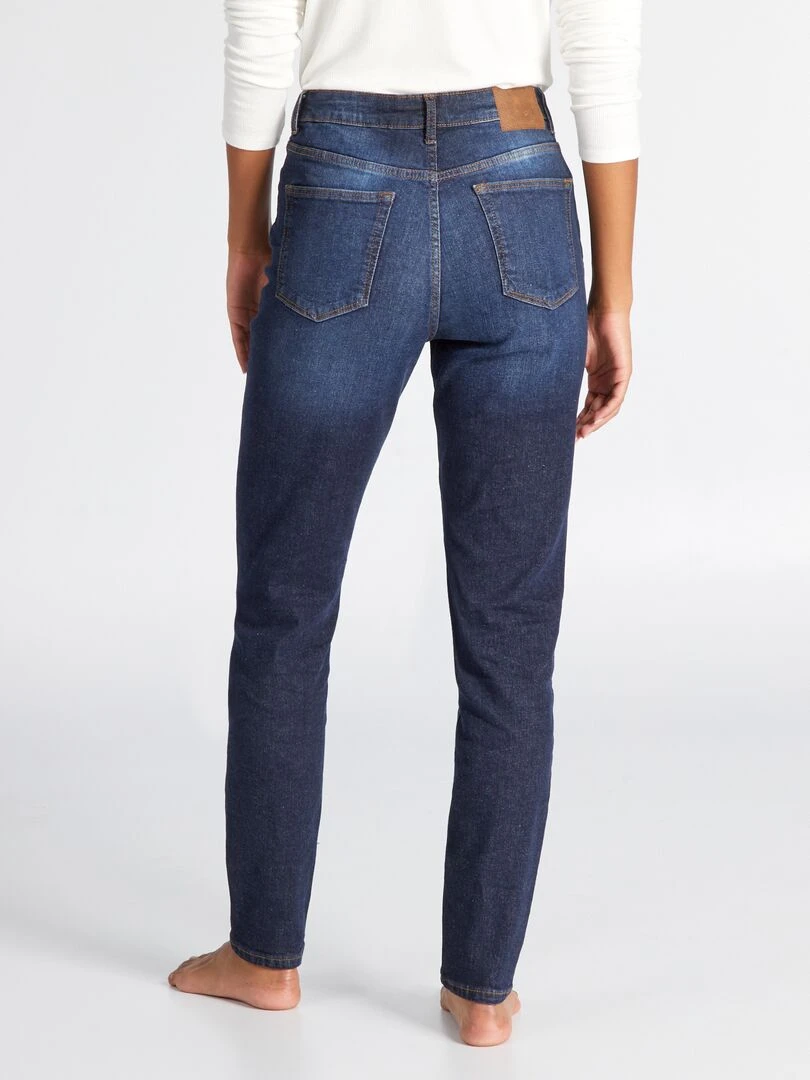 Jean slim en denim   28L   Brut