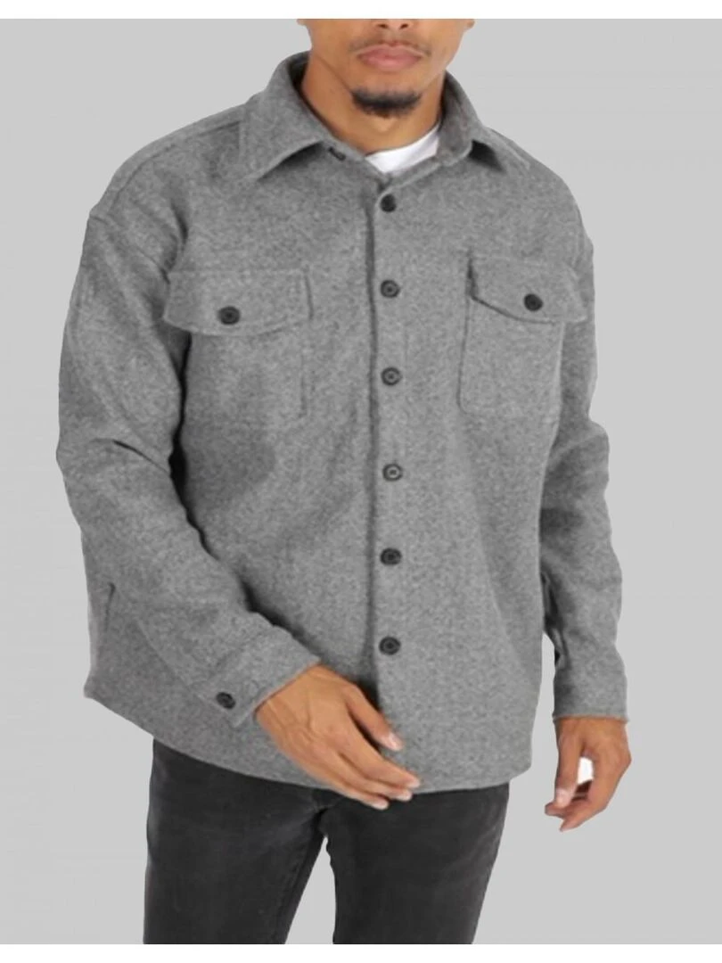 Surchemise polaire Kebello Gris