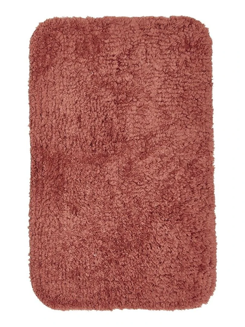 Tapis de bain tufté uni 'ESSENTIAL' 'TODAY' Rouge