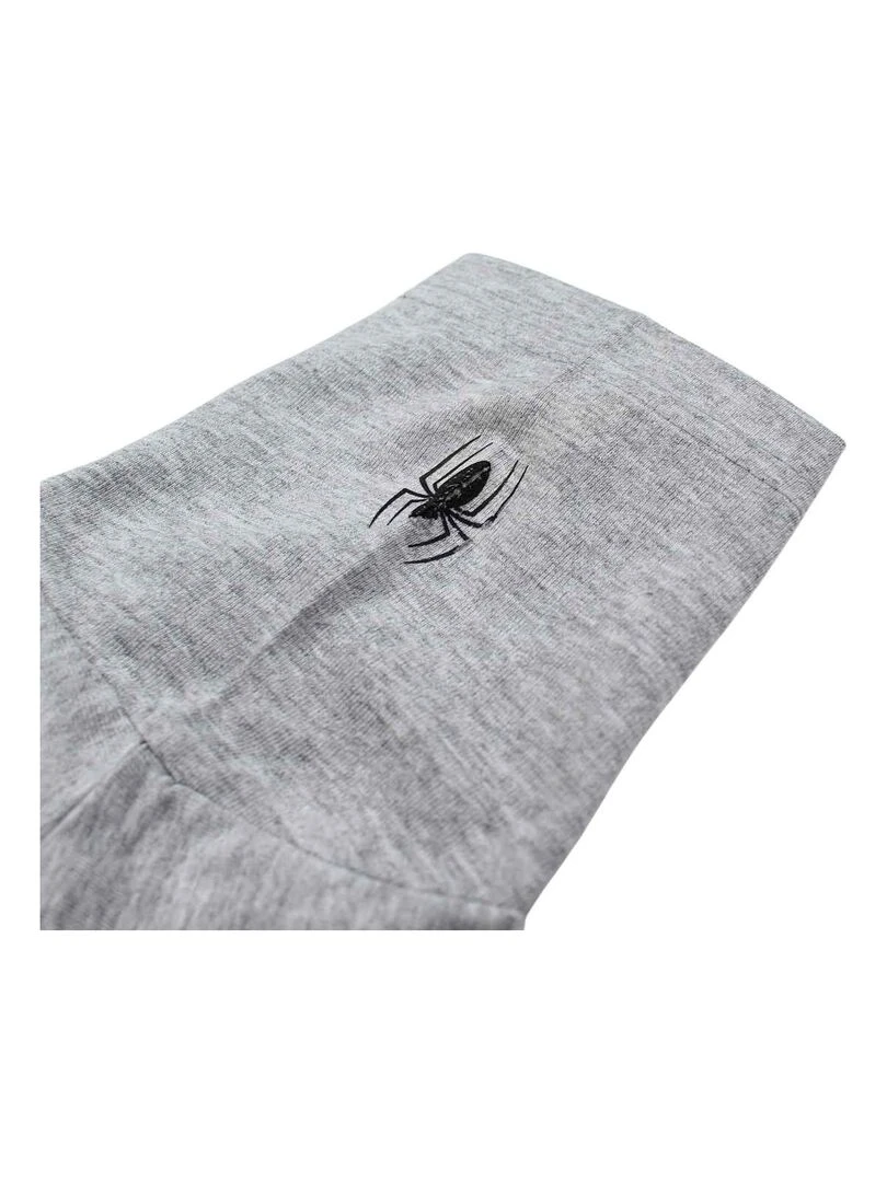 Disney   Ensemble ​​T shirt short garçon Imprimé Spiderman   Gris