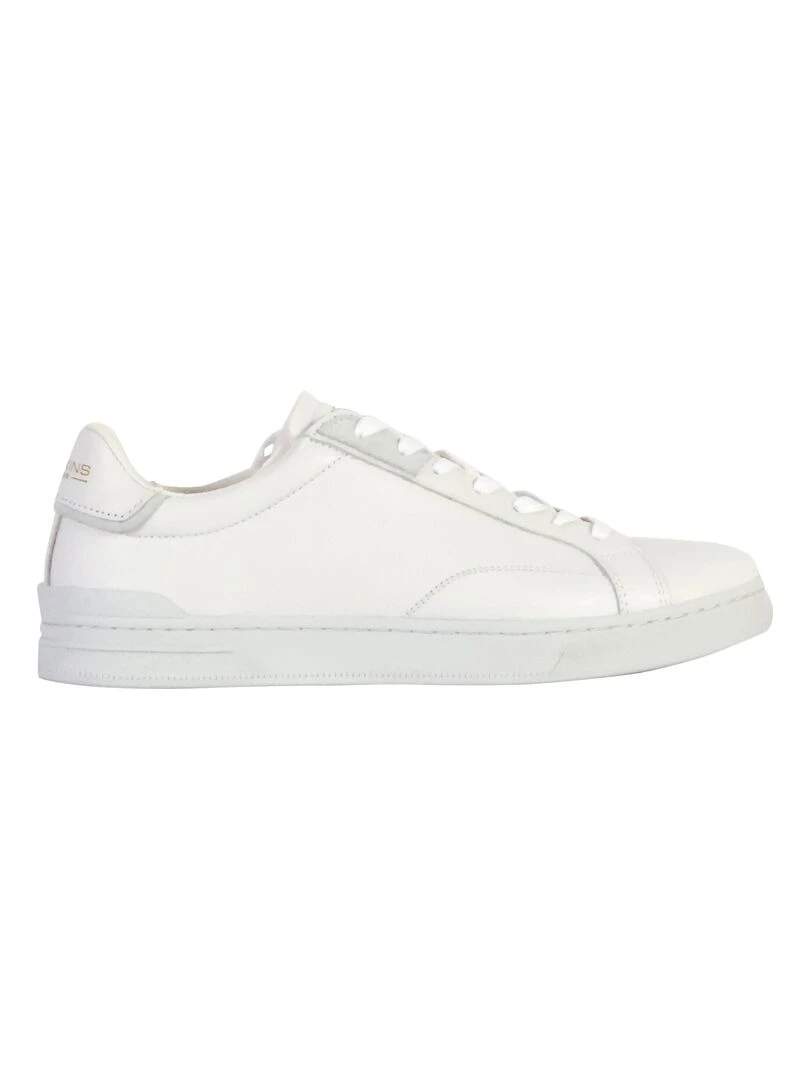 Basket Cuir Redskins Tessin Blanc