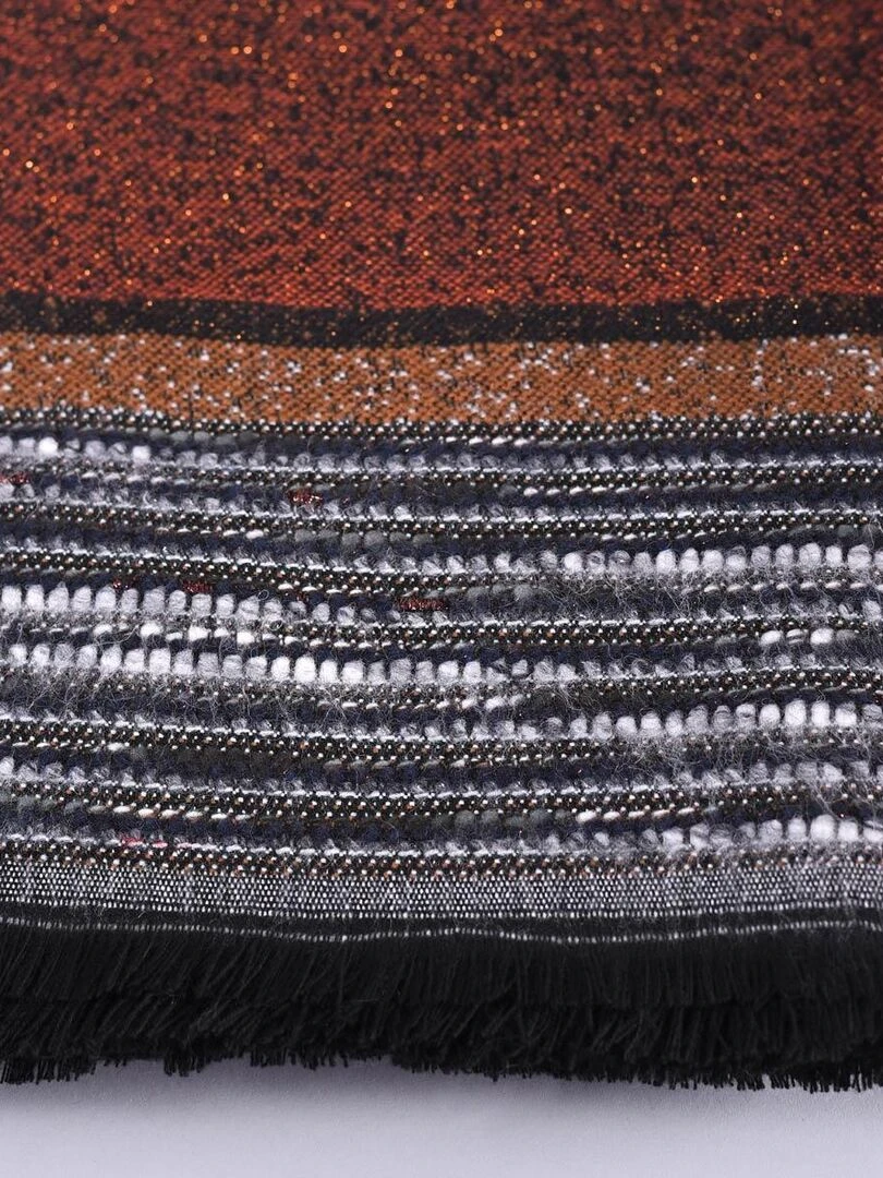 Poncho Fééries   Fabriqué en France   Marron