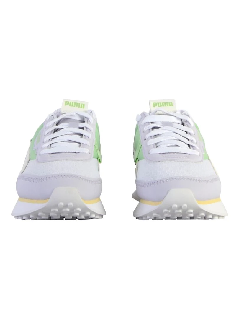 Basket Cuir Puma Future Rider Pastel Wns   Blanc