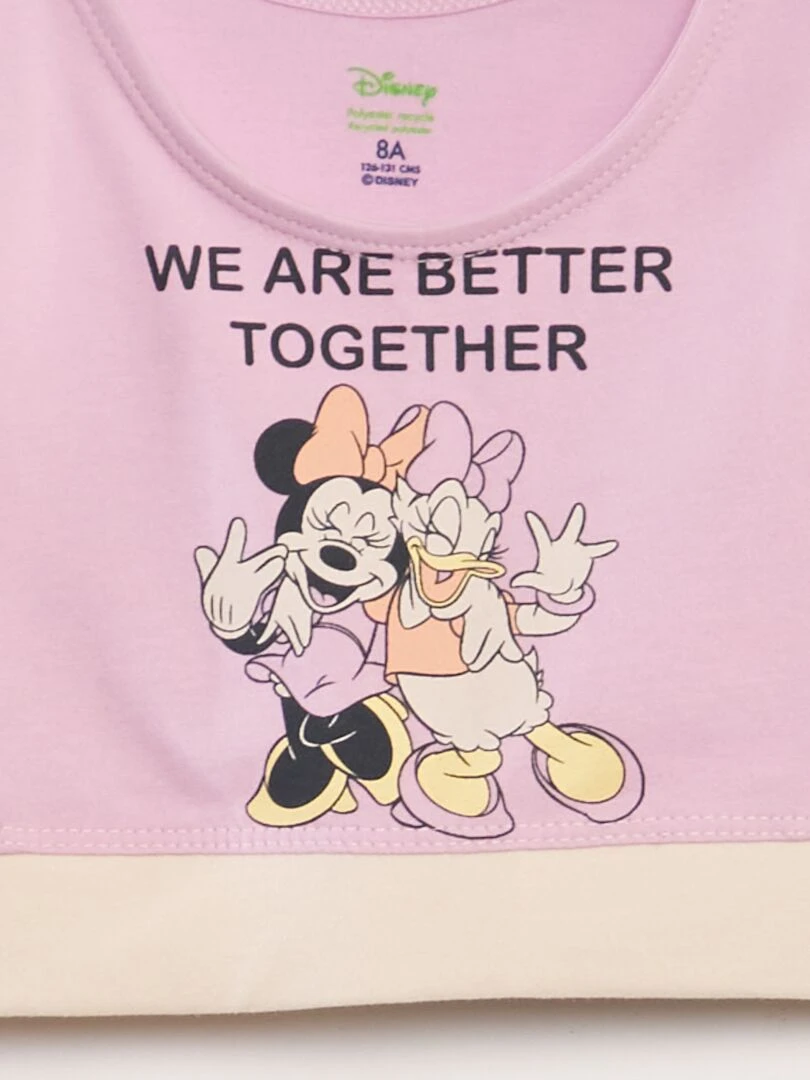 Brassière de sport 'Minnie et Daisy' Rose