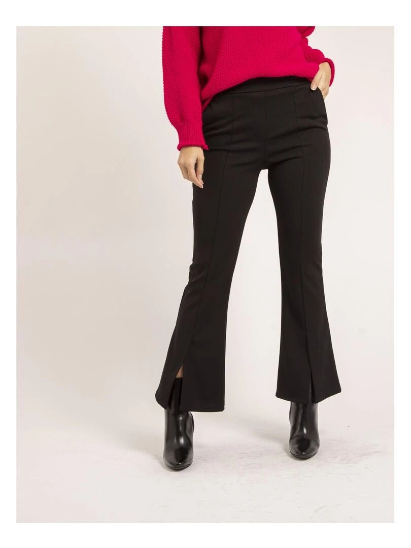 Pantalon flare ENORA Noir
