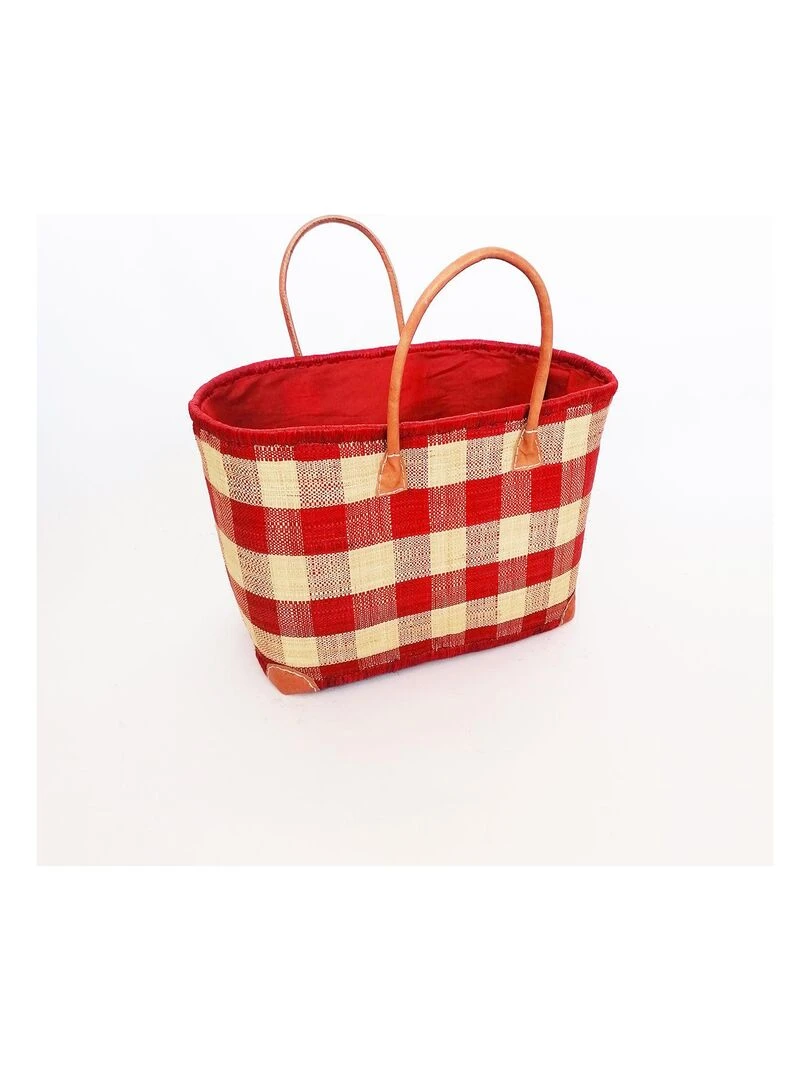 Panier Beloha MM Rouge avec pochon Rouge