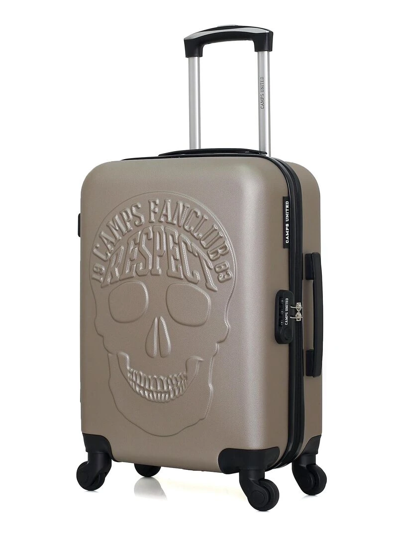 CAMPS UNITED VALISE CABINE ABS CORNELL 4 ROUES 55 CM Beige