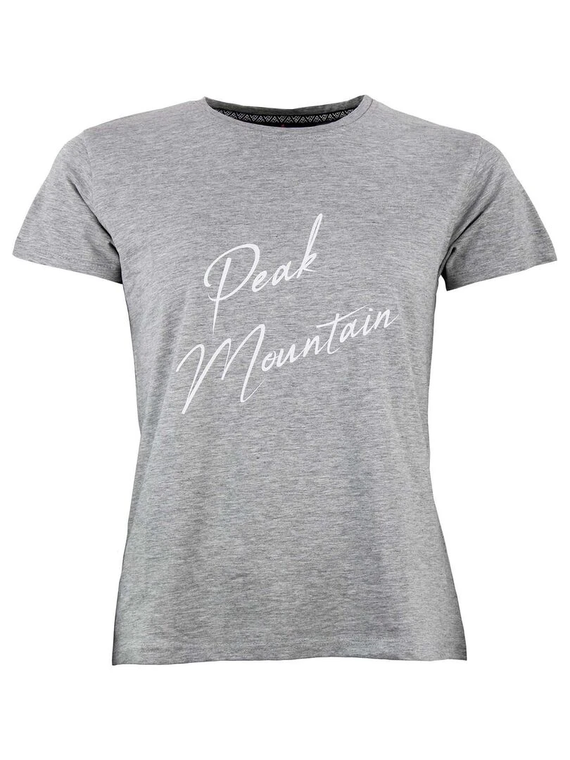 T shirt manches courtes femme ATRESOR Gris