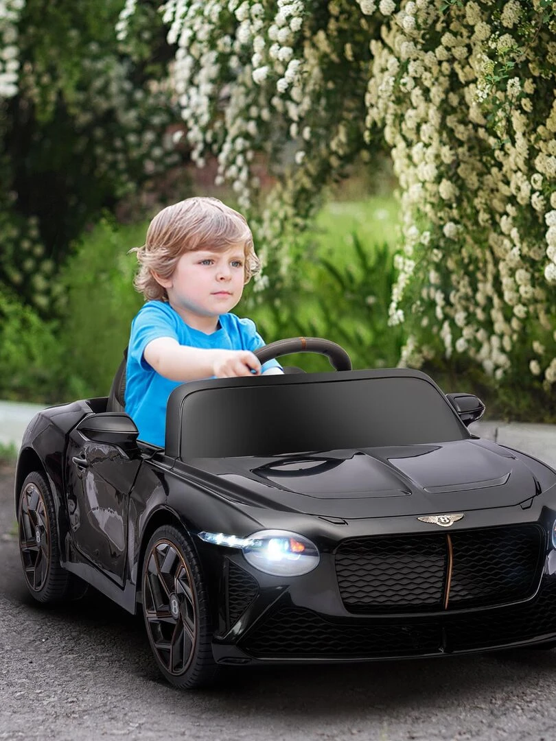 Véhicule électrique enfant Bentley Bacalar avec télécommande   Noir