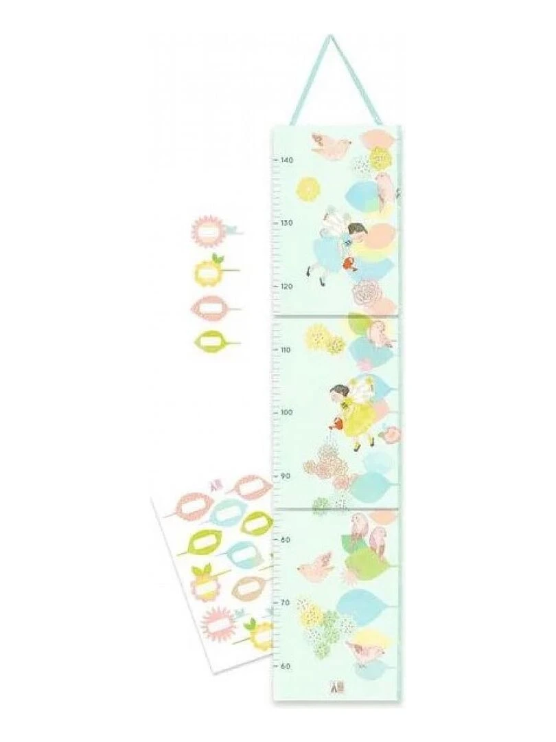 Dd04052 Toise Printemps Avec 12 Stickers Multicolore