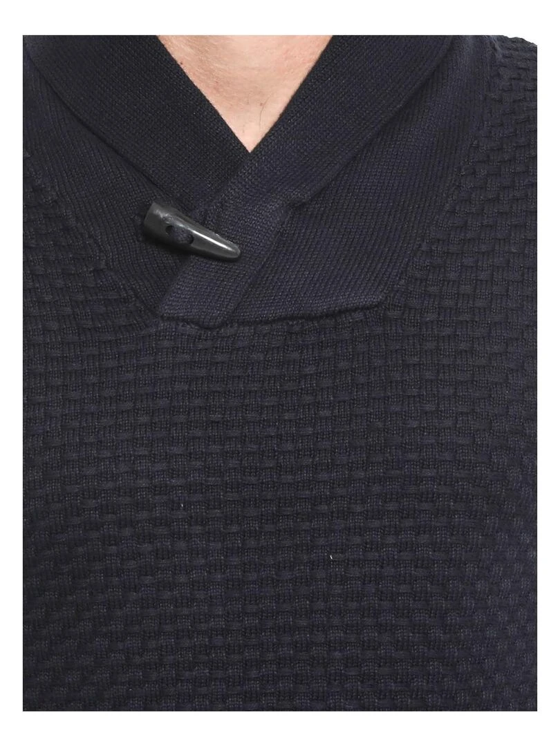 Pull LINOX   Bleu marine