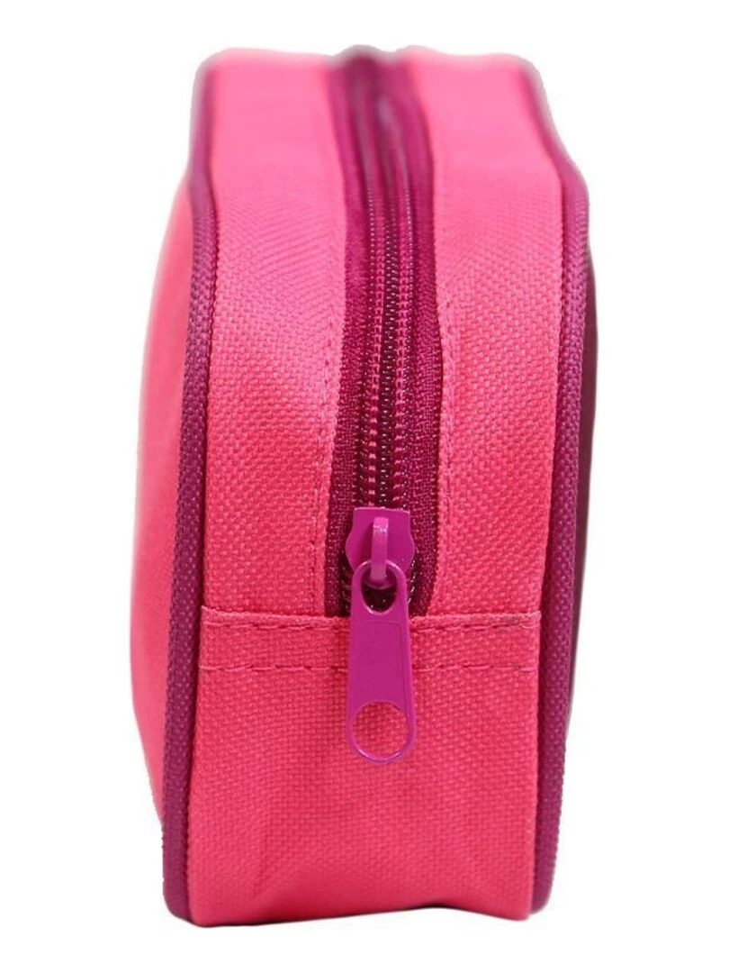 Trousse scolaire rectangulaire Cybel Cheval Licorne Violette Bagtrotter   Violet