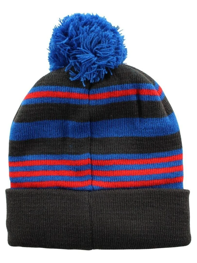 Disney Bonnet garçon imprimé Spiderman Noir