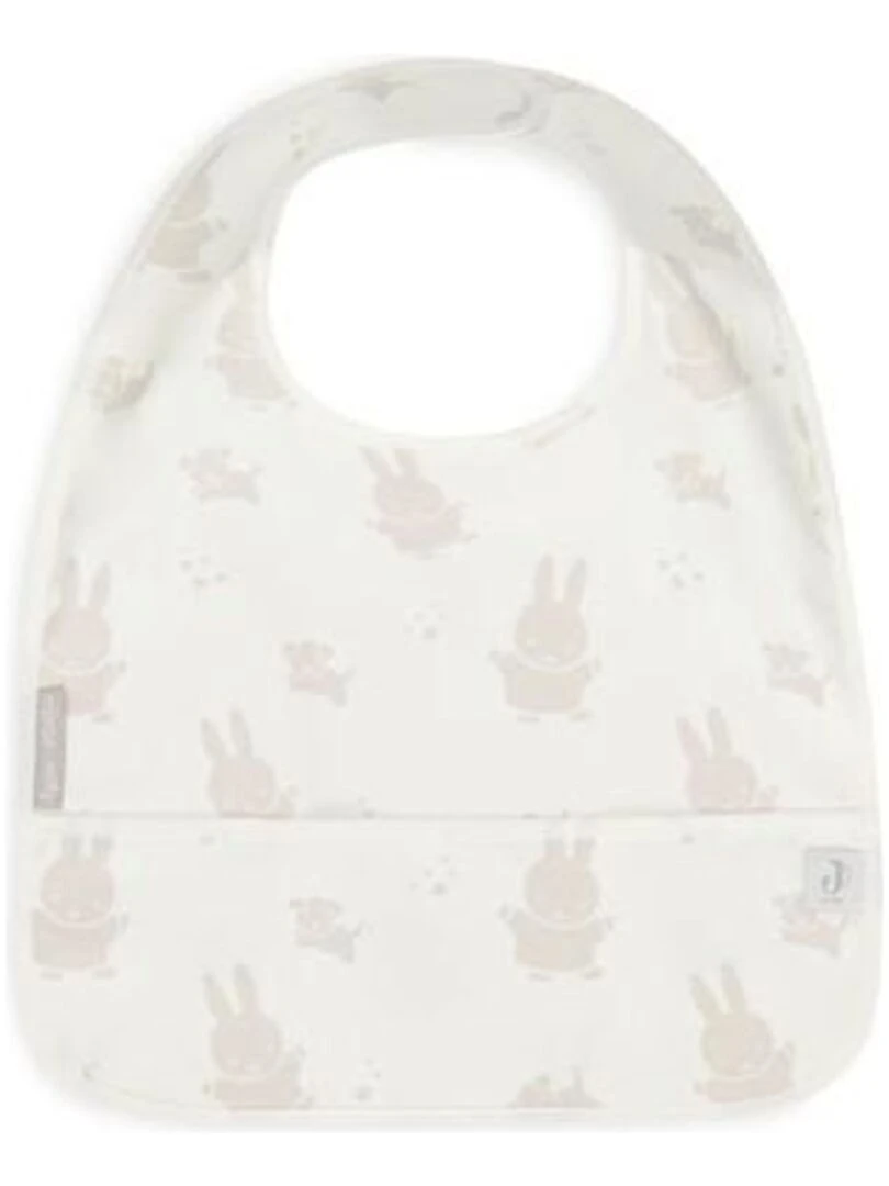 Bavoir imperméable MiffySnuffy Nougat (2pcs)   Jollein   Beige sable