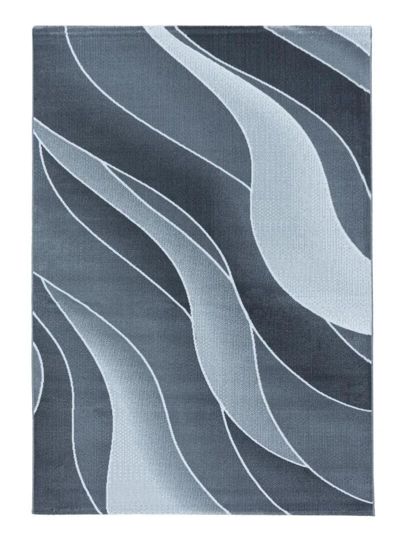 Tapis salon LISIVE OEKO TEX® Gris