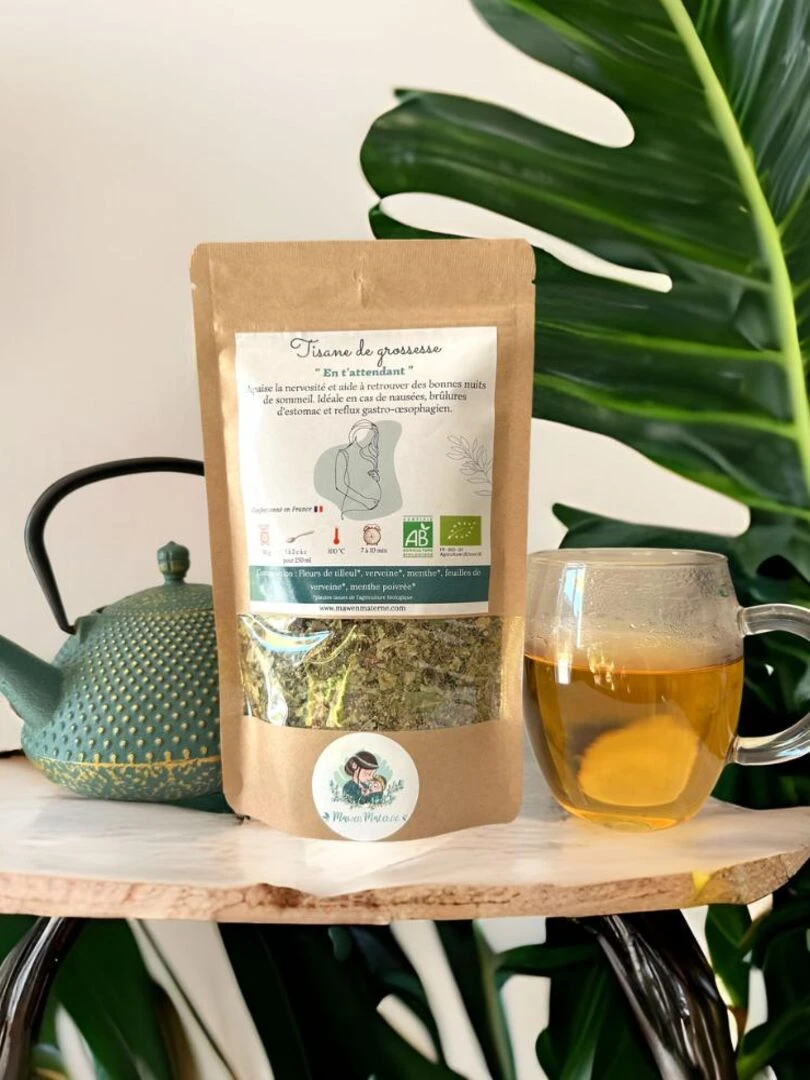 Tisane de grossesse BIO 'En t'attendant' VRAC 50g   Orange