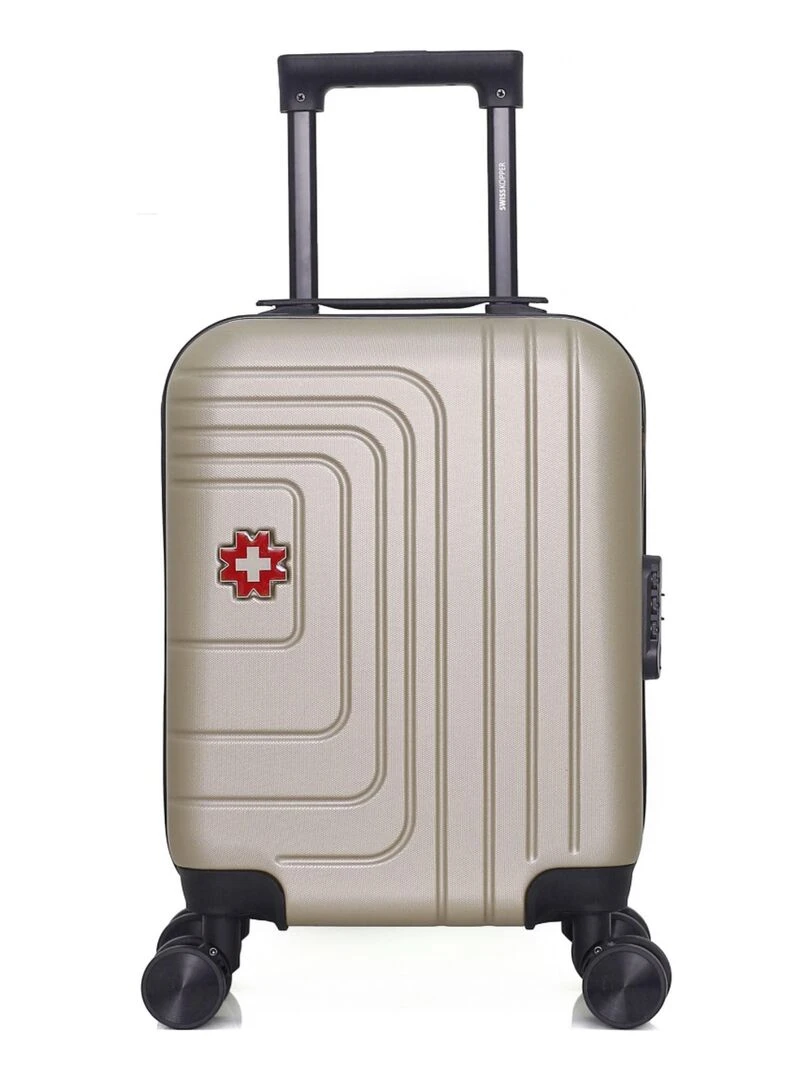 SWISS KOPPER VALISE CABINE XS RÜTI 4 ROUES 46 CM Beige