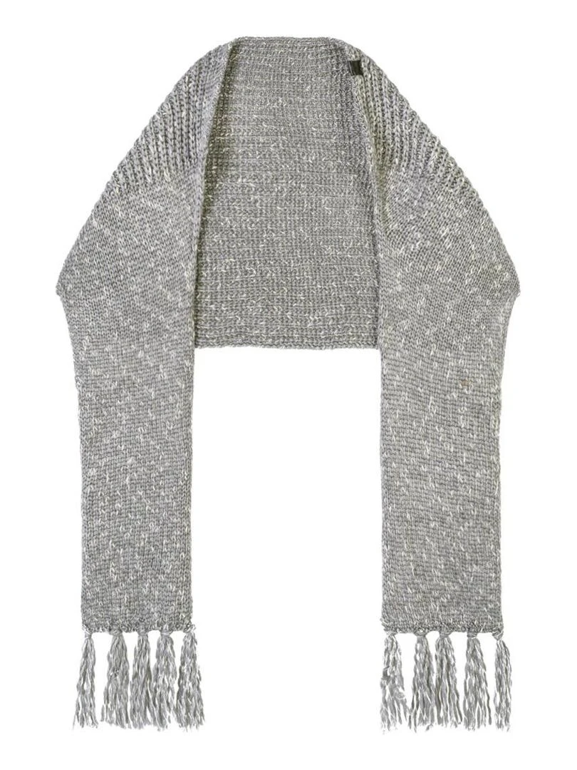 Ensemble Echarpe Bonnet Cabra   Made in UE   Gris