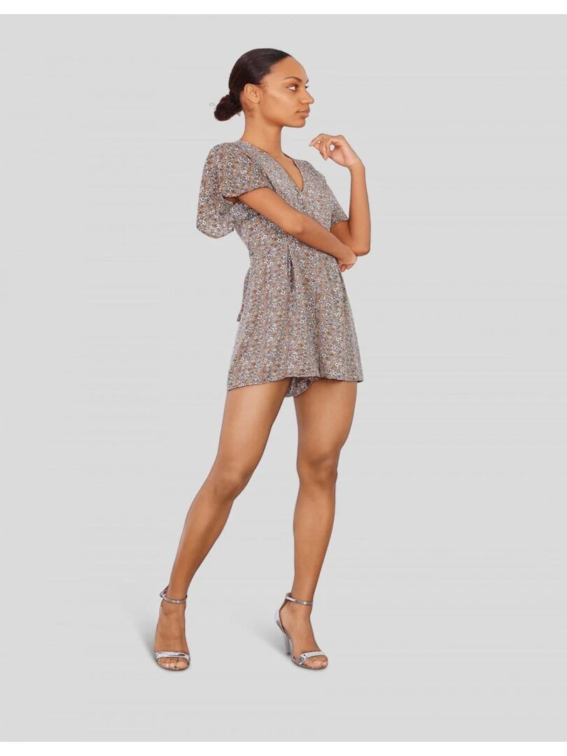 Robe courte Kebello Beige