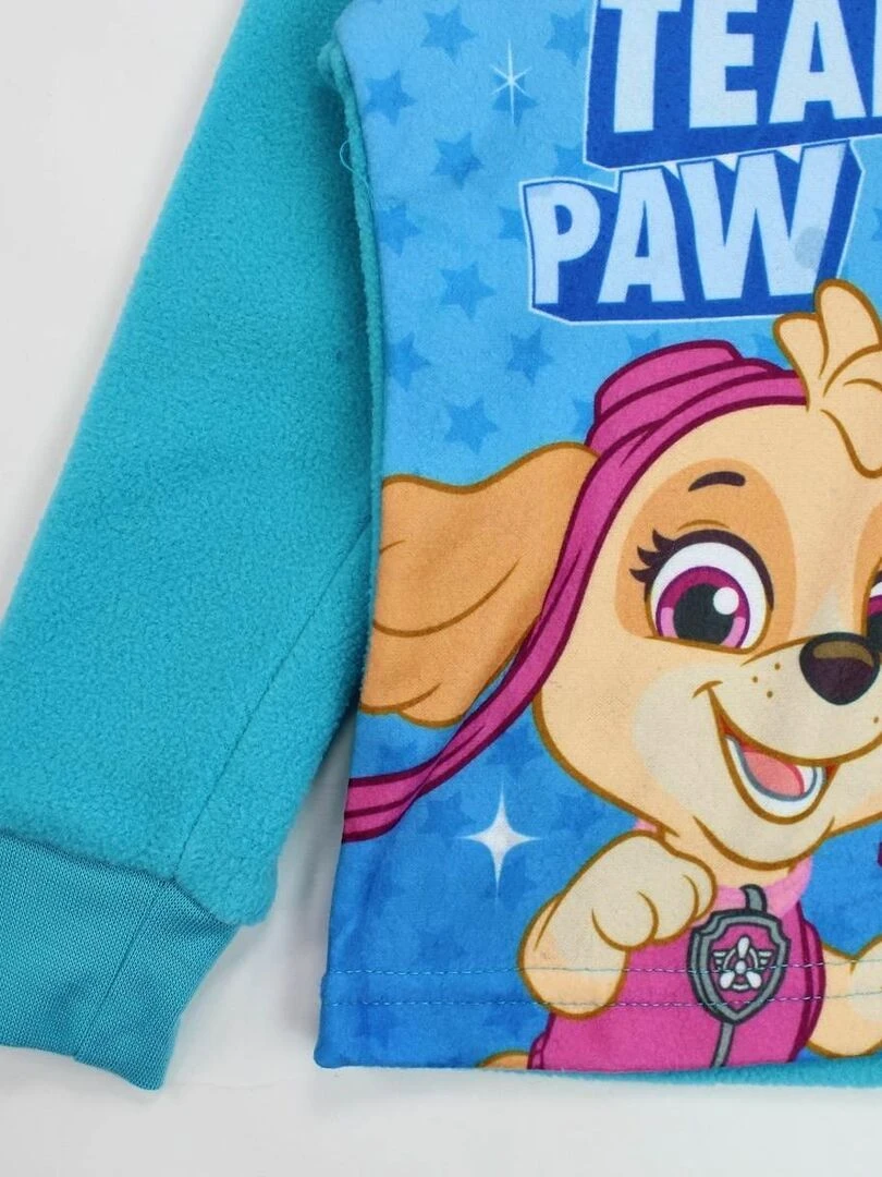 La Pat' Patrouille   Pyjama fille imprimé La Pat' Patrouille   Bleu