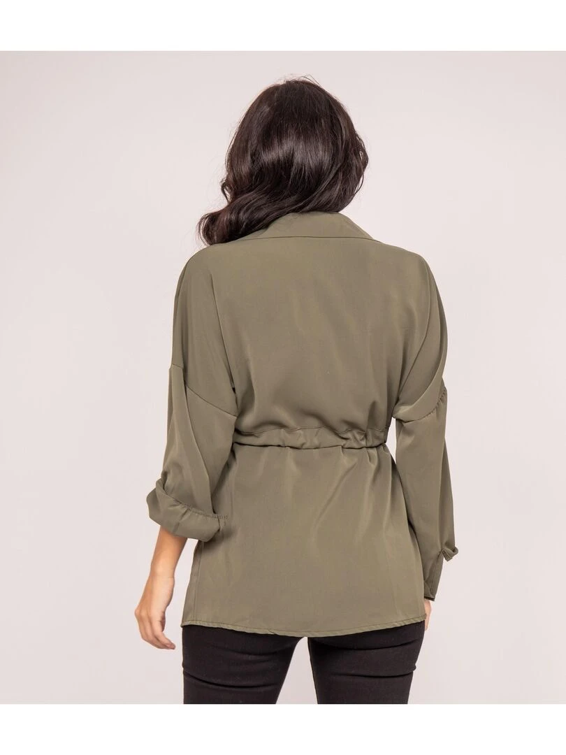 Chemise saharienne ORELLE Kaki