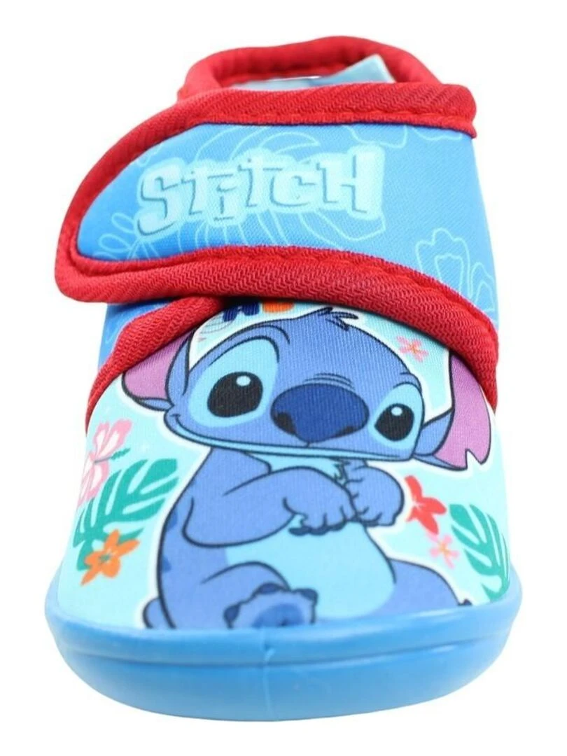 Disney   Chaussons garçon imprimé Lilo Et Stitch   Bleu