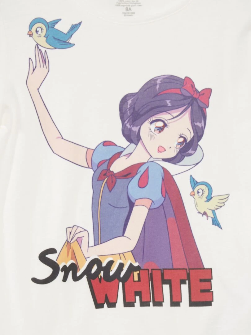 Pyjama court 'Blanche Neige' 'Disney' Blanc