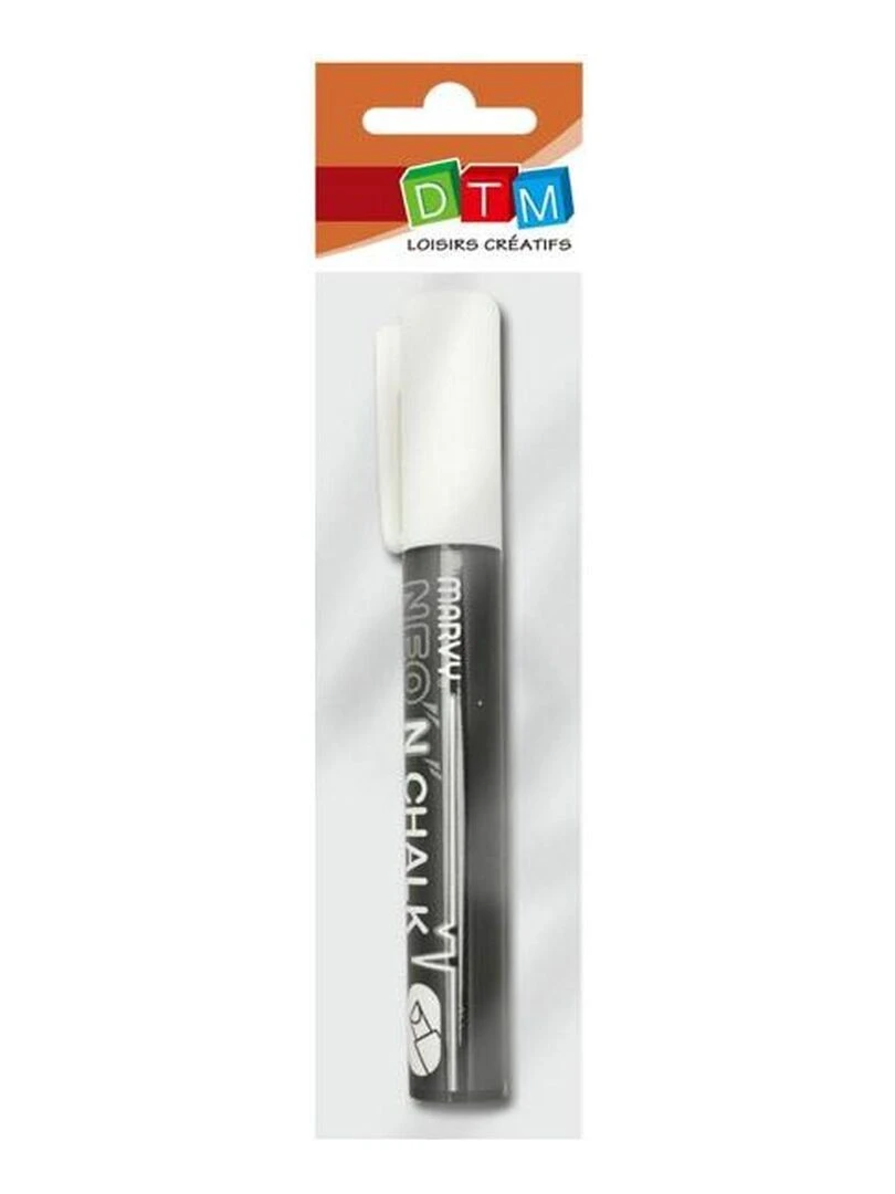 3 marqueurs craies blancs 6 mm   N/A