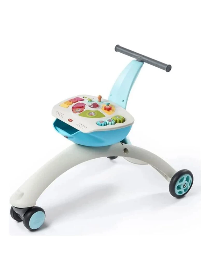 TINY LOVE Tiny Rider 5 en 1 Trotteur et Porteur Chariot de Marche Bleu Bleu