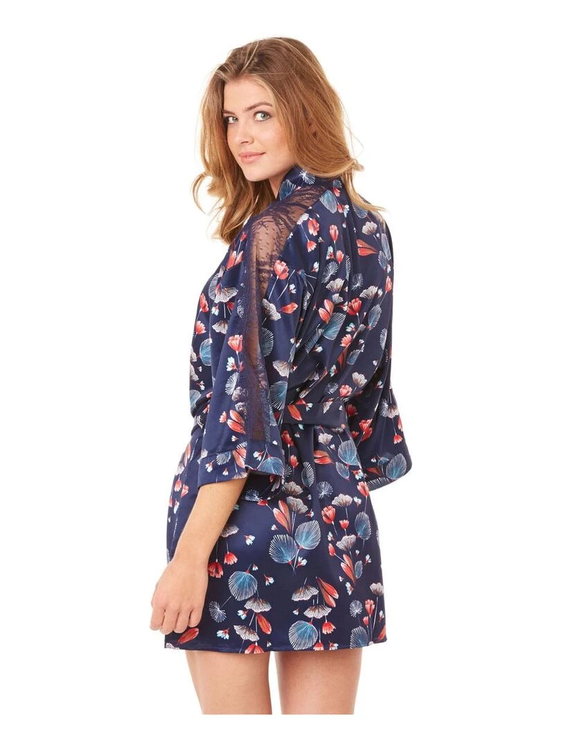 Kimono ESPIEGLE   Camille Cerf & Pomm'Poire   Bleu