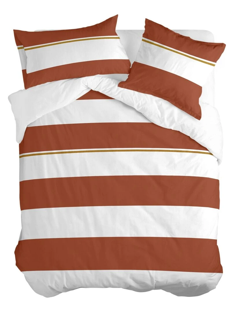 Housse de couette Golden lands "Happyfriday"   Blanc