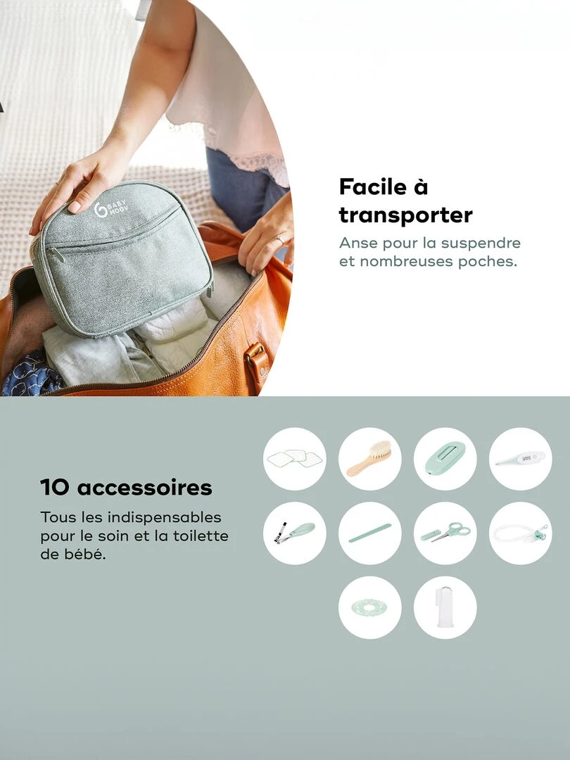 Trousse de soin 'Babymoov'   Vert