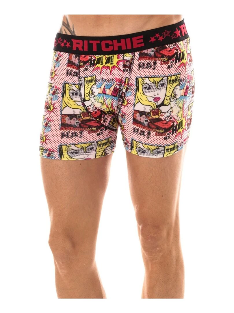 BOXER RAHAN BOY   Rouge